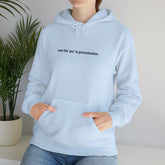 Slogan Unisex Hooded Sweatshirt