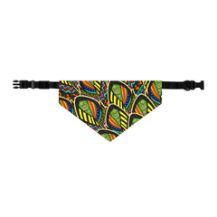 Pet Retro Pattern Bandana Collar