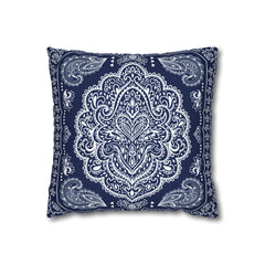 Vintage Mughal Pattern Cushion - Spun Polyester Square Pillow Case