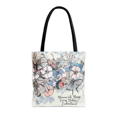 Floral Pattern (AOP) Tote Bag