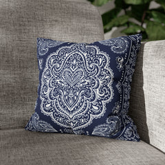 Vintage Mughal Pattern Cushion - Spun Polyester Square Pillow Case