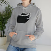 Unisex Slogan Hooded Sweatshirt