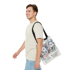 Floral Pattern (AOP) Tote Bag