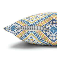 Aztec Pattern Cushion - Spun Polyester Square Pillow Case
