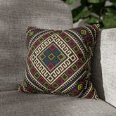 Aztec Pattern Cushion - Spun Polyester Square Pillow Case