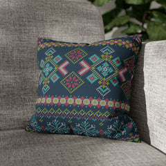 Aztec Pattern Cushion - Spun Polyester Square Pillow Case