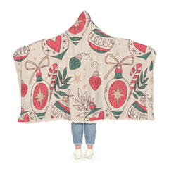 Christmas Pattern Snuggle Blanket