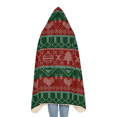 Christmas Pattern Snuggle Blanket