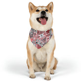 Pet Aztec Pattern Bandana Collar