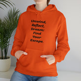Slogan Unisex Hooded Sweatshirt