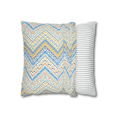 Aztec Pattern Cushion - Spun Polyester Square Pillow Case