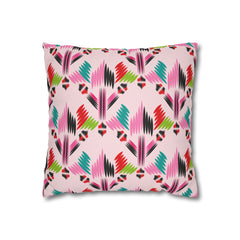Aztec Pattern Cushion - Spun Polyester Square Pillow Case