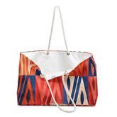 Watercolor Geometric Pattern (AOP) Weekender Bag