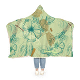 Nature-Inspired Retro Pattern Snuggle Blanket