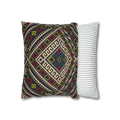 Aztec Pattern Cushion - Spun Polyester Square Pillow Case