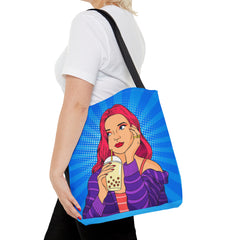 Hand Drawn Pop Art (AOP) Tote Bag