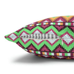 Aztec Pattern Cushion - Spun Polyester Square Pillow Case