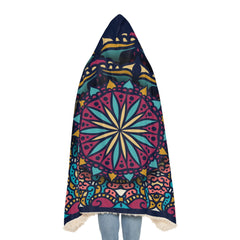 Mandala Pattern Snuggle Blanket