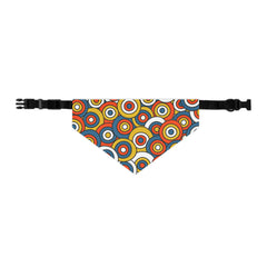 Pet Retro Pattern Bandana Collar