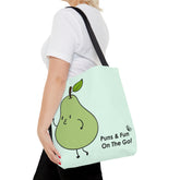 Pun & Fun (AOP) Tote Bag
