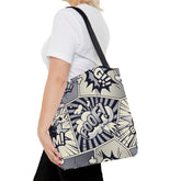 Retro Pattern (AOP) Tote Bag