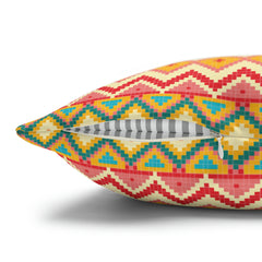 Aztec Pattern Cushion - Spun Polyester Square Pillow Case
