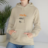 Slogan Unisex Hooded Sweatshirt