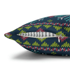 Aztec Pattern Cushion - Spun Polyester Square Pillow Case