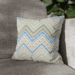Aztec Pattern Cushion - Spun Polyester Square Pillow Case