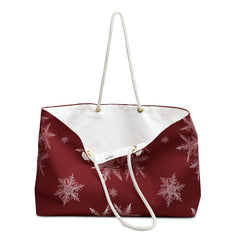 Christmas weekender bag tote