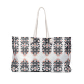 Retro Abstract Pattern Weekender Bag