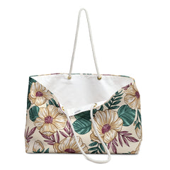 Hand-drawn Floral Pattern (AOP) Weekender Bag
