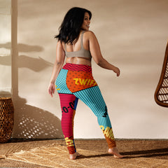Pop Art Yoga Leggings