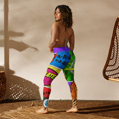 Pop Art Yoga Leggings