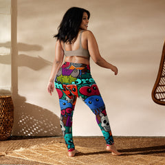 Pop Art Yoga Leggings
