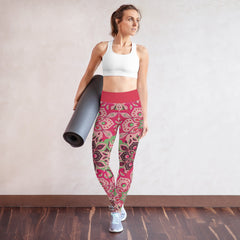 Mandala Pattern Yoga Leggings