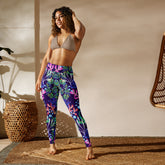 Aquatic Print Yoga Leggings