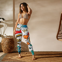 Pop Art Yoga Leggings