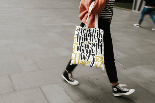 The Canvas of Your Fashion Story: All Over Print Tote Bags