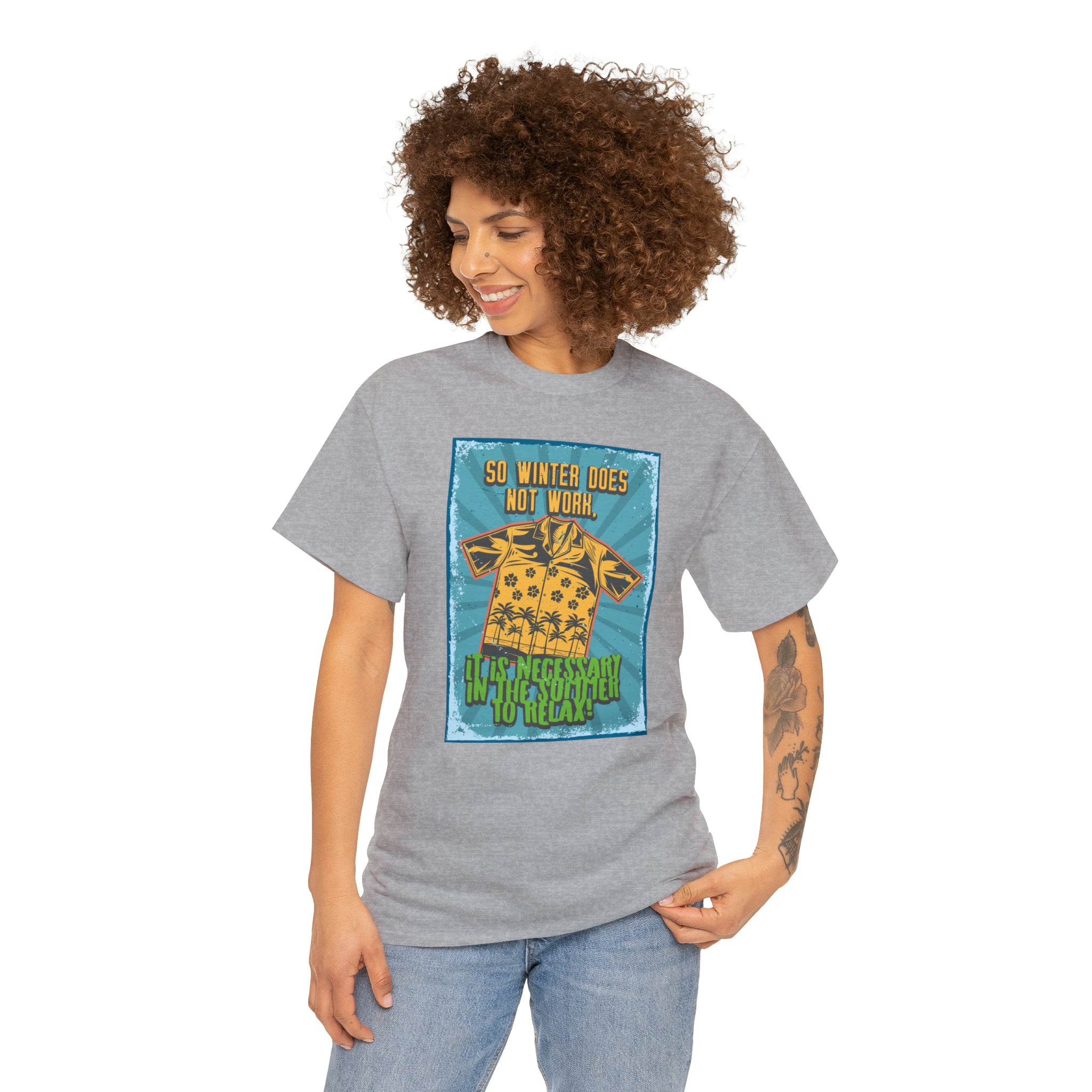 Relaxed Summer (Graphic) - Unisex T-Shirt