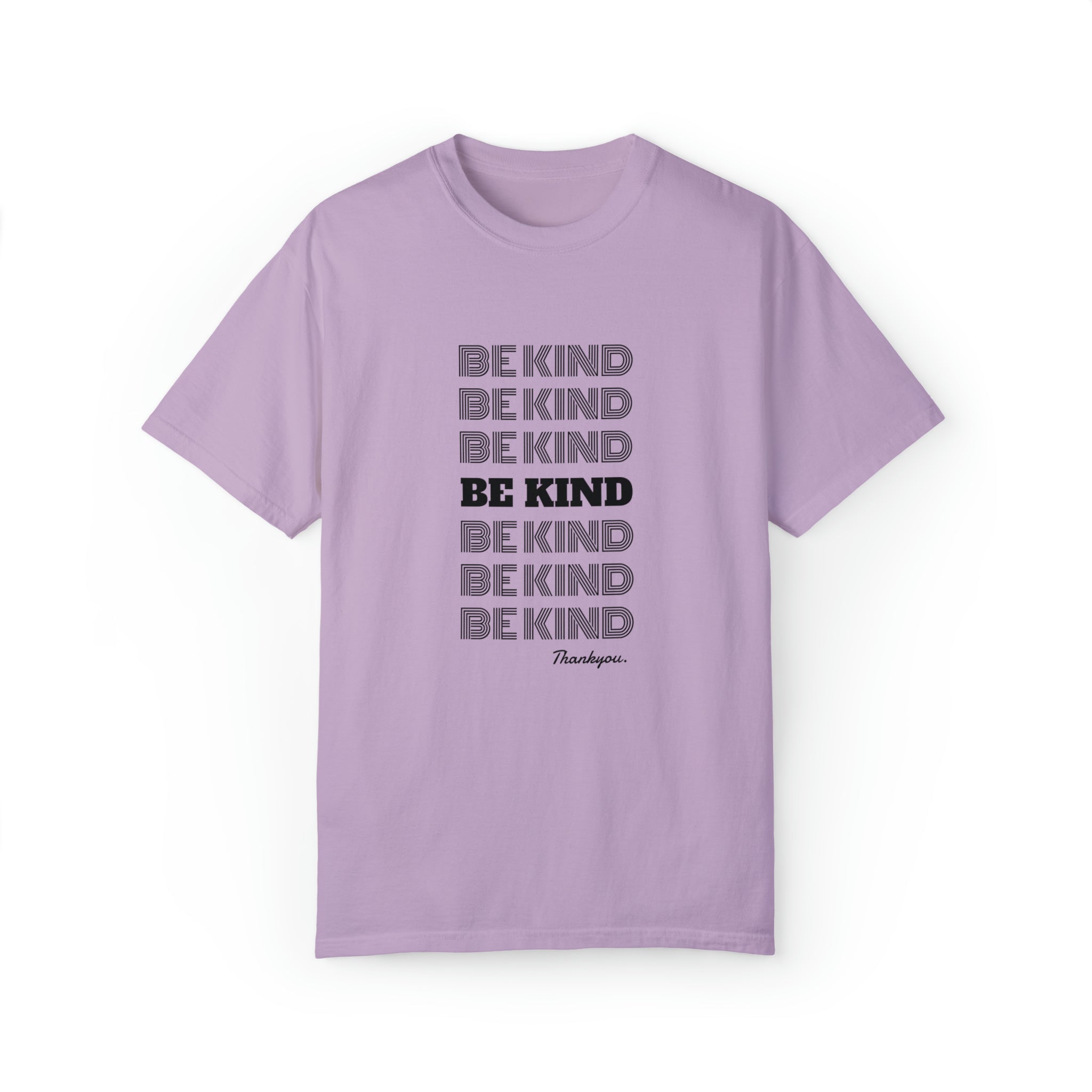 Slogan Garment-Dyed Unisex  T-shirt