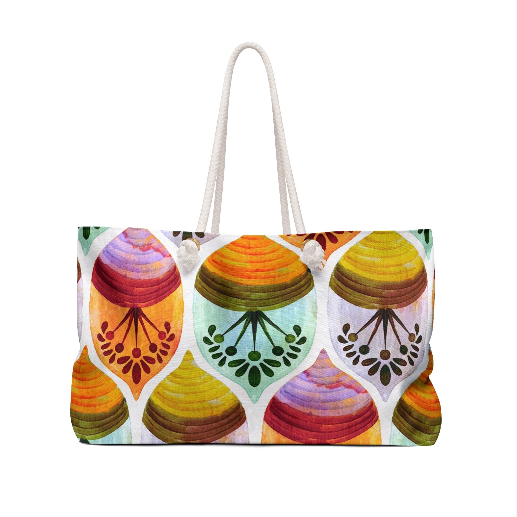 Watercolor Tribal Pattern (AOP) Weekender Bag