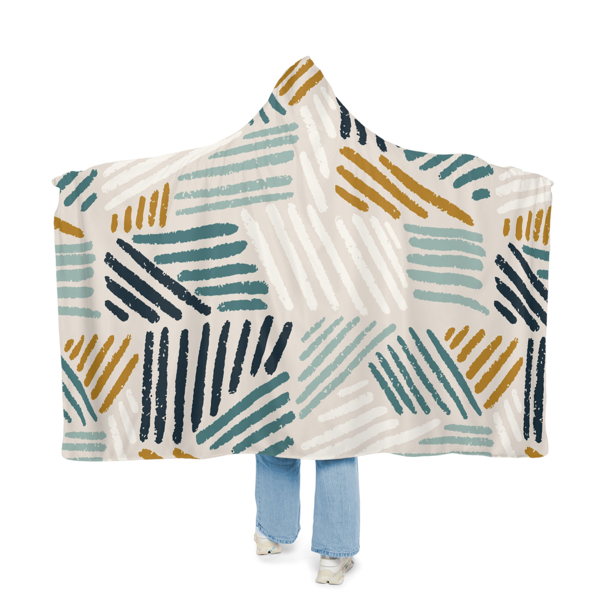 Abstract Pattern Snuggle Blanket