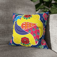 Truck Art Printed Cushion - Spun Polyester Square Pillow Case