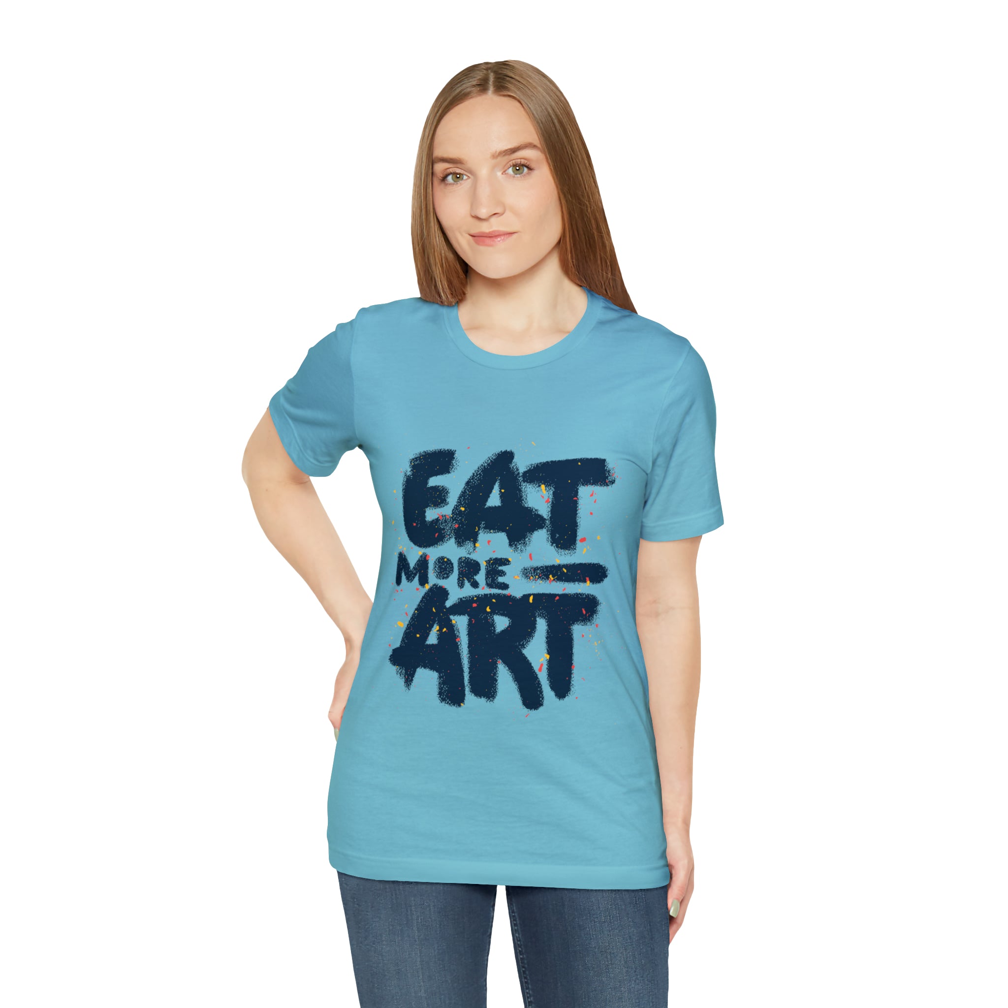 Eat More Art (Graphic) - Unisex T-Shirt