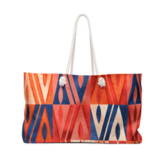 Watercolor Geometric Pattern (AOP) Weekender Bag
