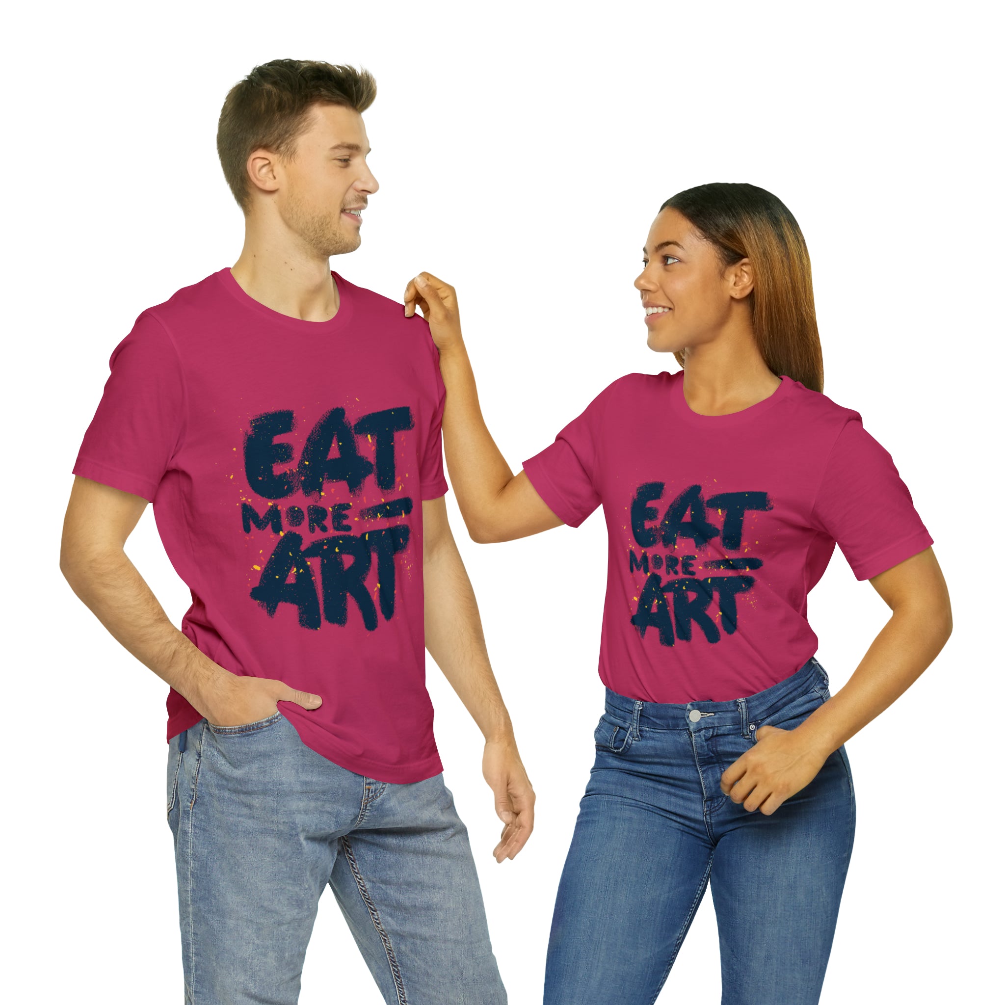 Eat More Art (Graphic) - Unisex T-Shirt