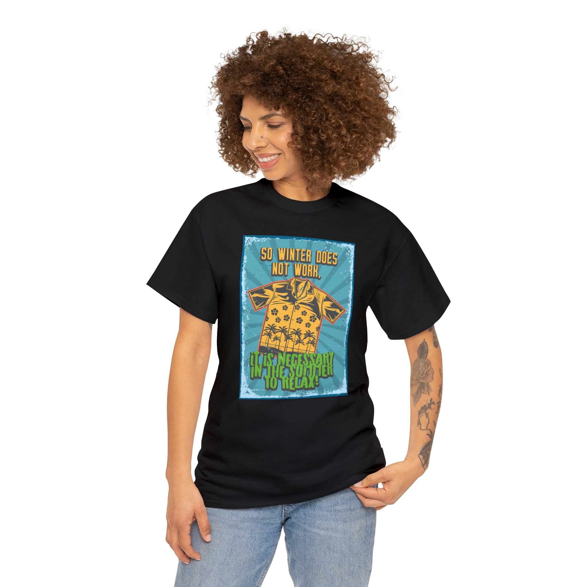 Relaxed Summer (Graphic) - Unisex T-Shirt