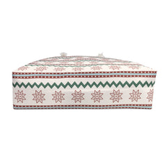 Holiday Season Geometric Christmas Art Pattern (AOP) Weekender Bag