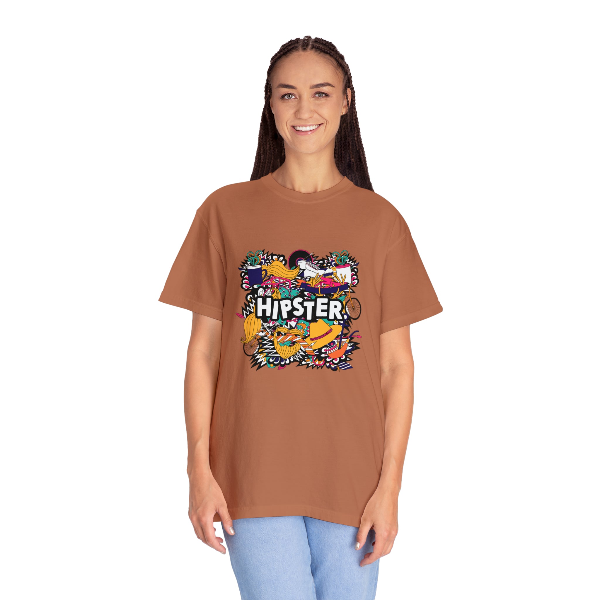 Graphic Garment-Dyed Unisex Tee